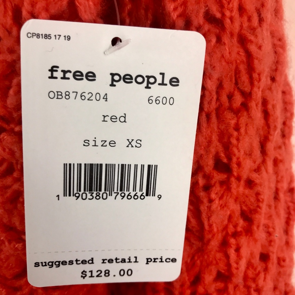 Free People Crashing Waves Pullover Wool Sweater - Picture 8 of 8